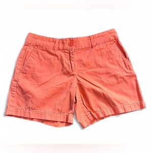 LOFT Vibrant Coral Women's Shorts 100% Cotton Spring Easter Vacation Size 2